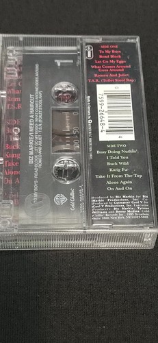 Biz Markie - I Need A Haircut Cassette Tape (1991 Cold Chillin) 90s Rap Hip Hop - Picture 5 of 5