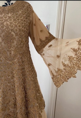 Brand New - Never been worn- Gold lehngha / wedding dress - Picture 4 of 14