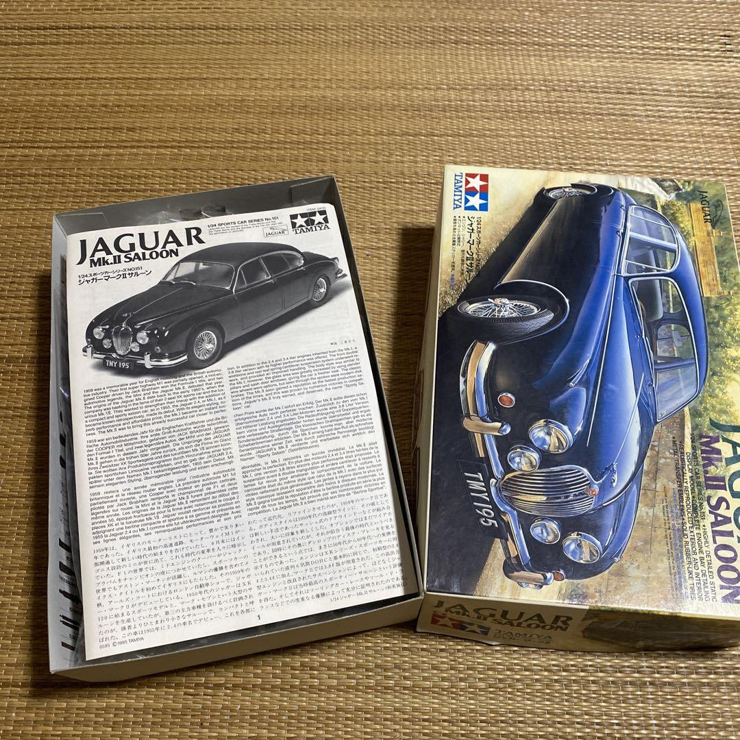 自動車 TAMIYA JAGUAR Mk.II SALOON 1/24 Tamiya 89653 Jaguar Mk.II Saloon 1/24 Scale Plastic Model
