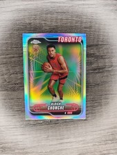 2025 Topps Chrome Basketball Ulrich Chomche Silver Refractor 