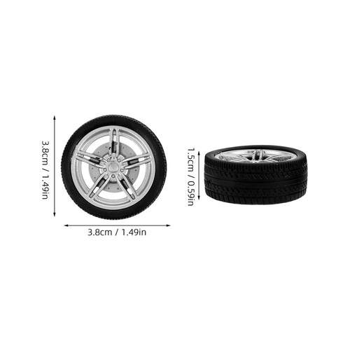 4 Pezzi Accessori Auto Giocattolo Piccolo Bambino Sterzo Giocattoli - Foto 11 di 12