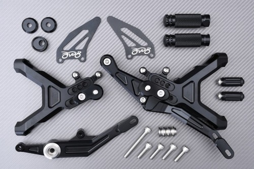 Paire de Platines / Commandes Reculées AVDB Bleu BMW S1000 RR / S1000RR 2025 - X - Picture 3 of 7
