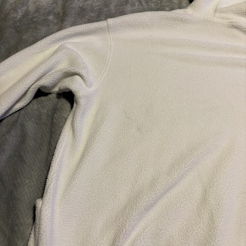 Nike Damen Oversized Hoodie Pullover Sweatshirt weiß Gr. XL flauschig - Bild 15 von 20