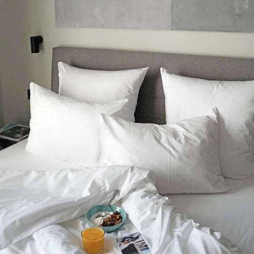 Juego de protectores de almohada 100 % algodón egipcio de 2, 600 hilos tamaño estándar - Imagen 5 de 5