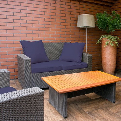 Outdoor Patio Cushion Covers Replacement Waterproof 24x24x4 Inch, Washable So... - Picture 8 of 8