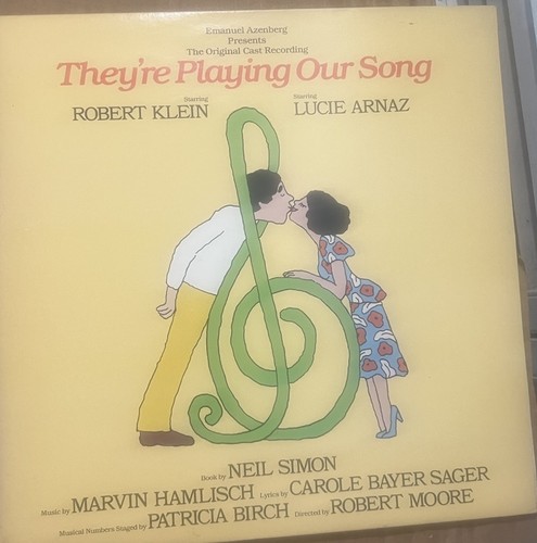 THEY’RE PLAYING OUR SONG Origional Cast Recording Vinyl Record Lyrics 1979 - Picture 12 of 16