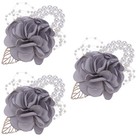 3 Pieces Brautjungfer Handgelenk Hochzeit Corsagen Handgelenkblume