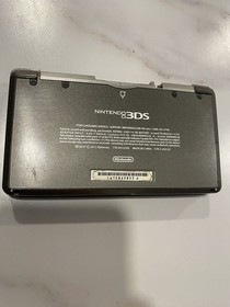 Nintendo 3DS Black Tested Sd Card Charger Stylus Free Shipping Returns Accepted