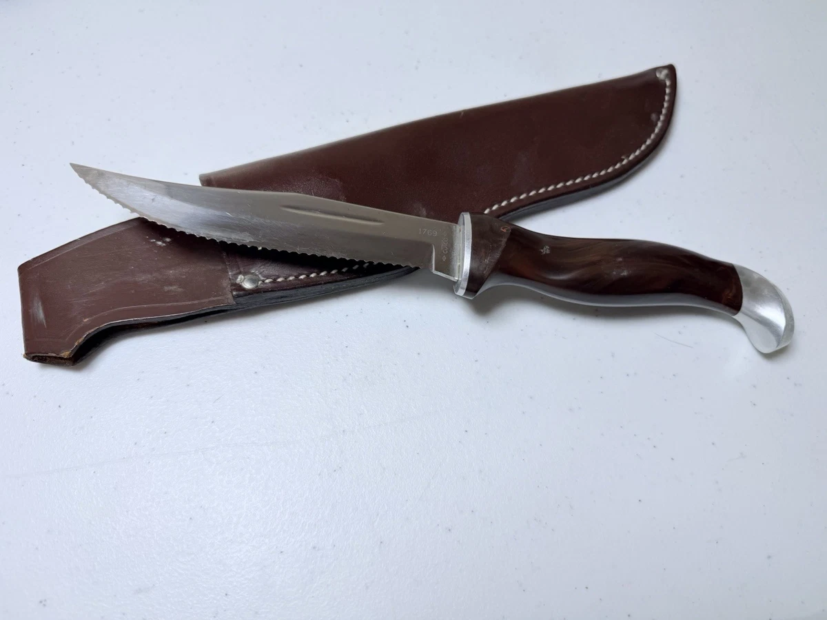 Cutco Stainless Steel Blade Collectible Vintage Fixed Blade Knives