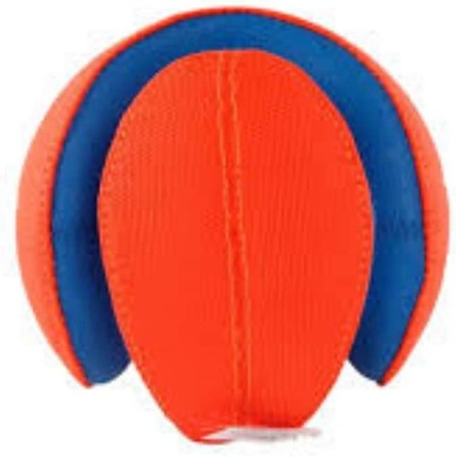 Chuckit! FUMBLE FETCH Football Shaped Durable Canvas Rubber Dog Toy 7-in SMALL - Picture 4 of 9