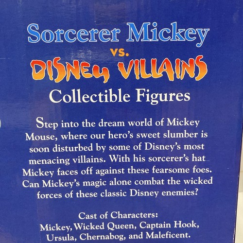 Sorcerer Mickey Vs. Disney Villains Collectible Figures Disney Parks (New) - Picture 15 of 19