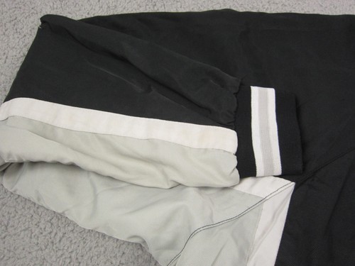 Vintage Russell Jacket Mens 2XL XXL Black Windbreaker V-Neck Water Resistant 90s - Picture 7 of 14