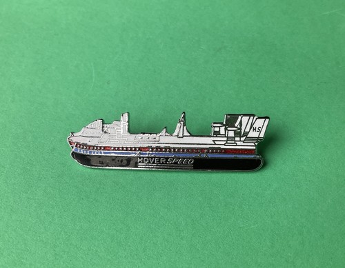 Vintage Hover Speed Ferry Schiff Boot Emaille Pin Anstecker UK Transport Handwerk - Bild 4 von 9