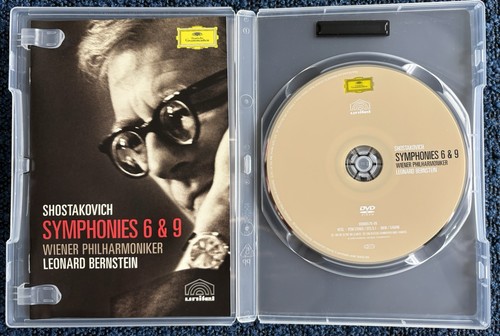 Dmitri Schostakowitsch Symphonien 6 & 9 Leonard Bernstein DVD FAST NEUWERTIG DISC Klassik - Bild 2 von 3