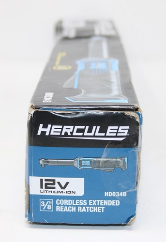 HERCULES 12V 3/8" Cricchetto a portata estesa (solo utensile) HD034B, 57276 NUOVO spedizione gratuita - Foto 8 di 10