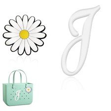 2pcs Charms for Bogg Bag, Letter Charms Decorative Alphabet Lettering Acces - 16