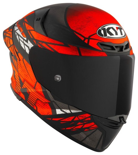 Full-Face Helmet KYT TT-REVO Combustion Matt Red - Picture 4 of 9