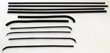 Window Sweeps Felt Kit for International Truck 1961-1968 Truck Replacement 8pcs