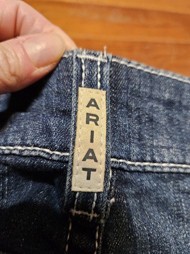 Pantalones de mezclilla Ariat Real 33XL Western tiro medio bota para mujer - Imagen 17 de 21