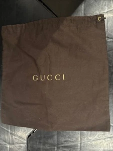 Gucci Pochette Manches Véritable Accessoires Chaussures Sacs Ceinture 25cm Longueur X 24cm Hauteur