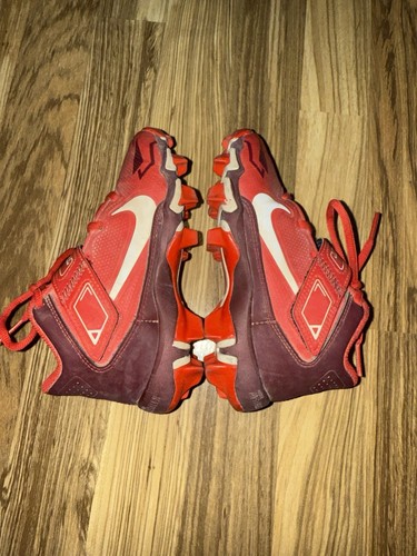 Nike Force Trout 8 Keystone Baseball Cleats Boys Size 12c 12 Red White - Picture 4 of 8
