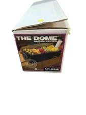 San Jamar The Dome Garnish Center 4 Pint Bar Ice Tray Open Box