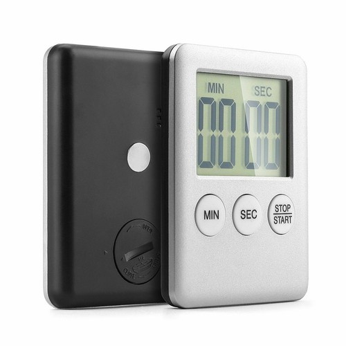 Versatile LCD Digital Timer with Magnetic Back for Efficient Time Management - Picture 7 of 8
