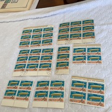 ROMANIA-(-1978-)-Sc.C216-DIRIGIBLE over PARIS,1901/-46-Stamps ON BLOCKS-CTO#448