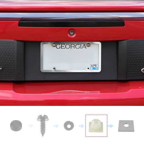 100Pcs License Plate Nylon Screw Insert License Plate Nut Bracket Clip Fasteners - Bild 4 von 6