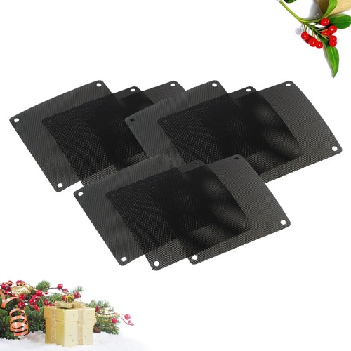 10 stücke 14cm quadratisch computer mesh staubdicht filter pvc staubdichte - Afbeelding 3 van 12