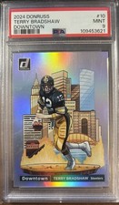 2024 Donruss Downtown Terry Bradshaw PSA 9 Steelers
