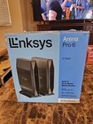 Linksys Arena Pro 6 WiFi 6 Dual Band Mesh Router 2 Pack AX3200 System E8452 