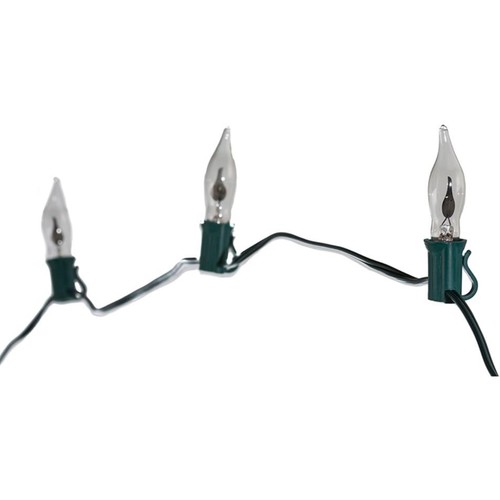 Flickering Flame Candle Christmas Light Set of 10 Lights Decoration UL0702 New - Picture 3 of 5