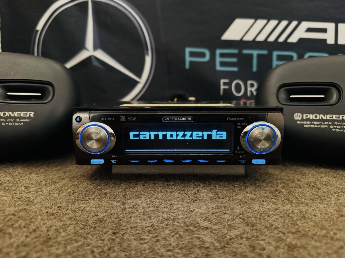 Pioneer MEH-P919 MD/チューナー DSPメインユニット PIONEER CARROZZERIA MEH-P919 Car Radio MD/Tuner DSP Not