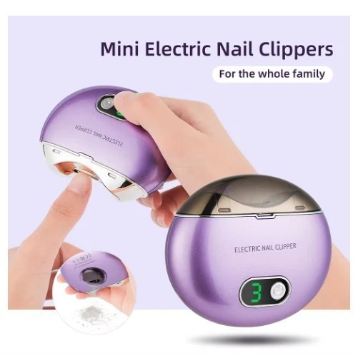 Electric Nail Clipper with UV Light Low Noise Tool for Adult Child
Opens in a new window or tab