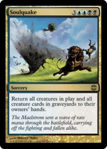 MTG magic cards 1x Soulquake Alara Reborn Light Play, English - Picture 1 of 1