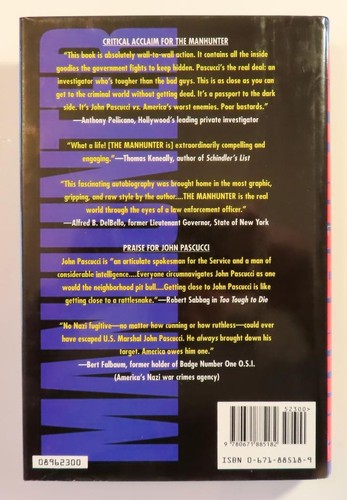 (051) The Manhunter: U.S. Marshal Service vs. Criminals by John Pascucci HB 1996 - Imagen 2 de 8