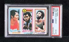 1980-81 Topps Austin Carr Kareem Abdul-Jabbar Calvin Natt PSA 6 Rookie RC HOF