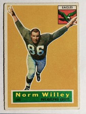 1956 Topps #88 Norm Willey (VGEX)
