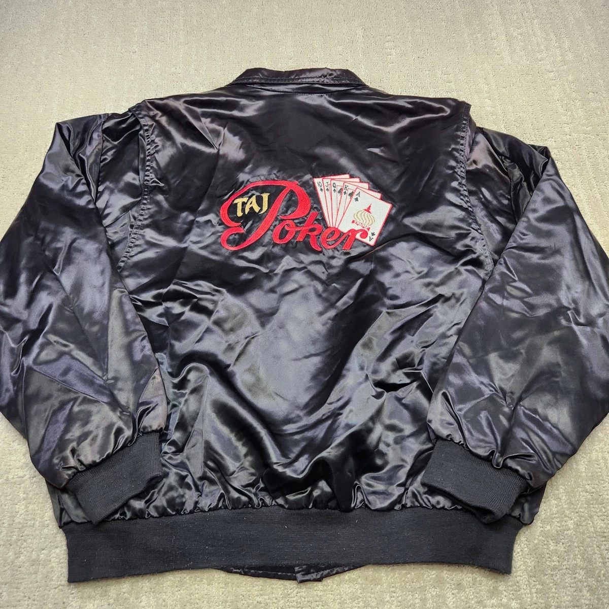 vintage satin jacket products for sale | eBay