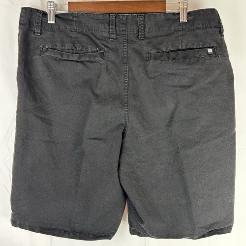 DC Skate Mens Size 38 Black Skateboarding Chino Shorts 38x10.5" - Picture 4 of 11