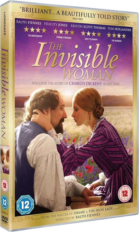 The Invisible Woman (DVD) Felicity Jones Ralph Fiennes Joanna Scanlan - Image 2 of 2