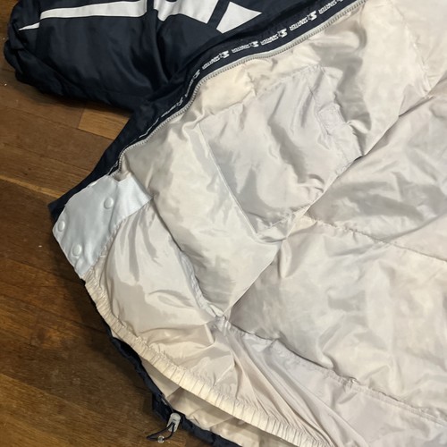 Vintage Starter Me Down Jacket 3XL Navy Blue Men’s Puffer Jacket Heavy Duty - Picture 9 of 11