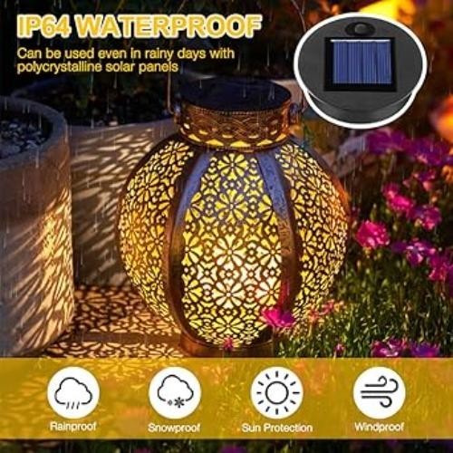 Gobesty 6 Stück Solarpanel Ersatz Top für Außenlaternen, 7 cm 1,2 V 600 mAh - Bild 4 von 8