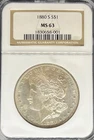 1880-S Morgan Dollar MS63 NGC (#PA1830658001)