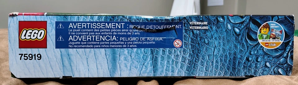 Lego 75919 Jurassic World Indominus Rex Breakout Set gebraucht vollständig - Bild 4 von 4