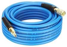 Hybrid Air Hose 1/4 in. x 50 ft, 300 PSI Heavy Duty Air Compressor Hose, Ligh...