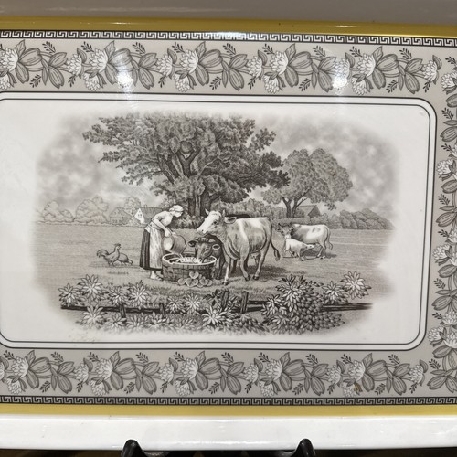 Villeroy Boch Auden Ferme Melamine 19 In Handled Tray - Picture 3 of 7