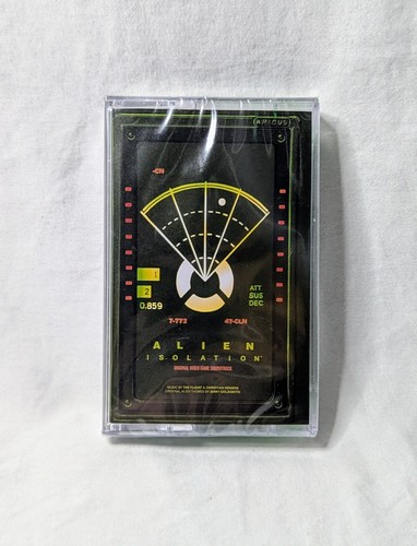 Alien Isolation Official Video Game Soundtrack Green Cartridge Cassette Tape New - Picture 2 of 9