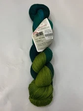 Rohrspatz & Wollmeise Pure OKZIDENT Superwash Merino Wool 574yds 150g Greens